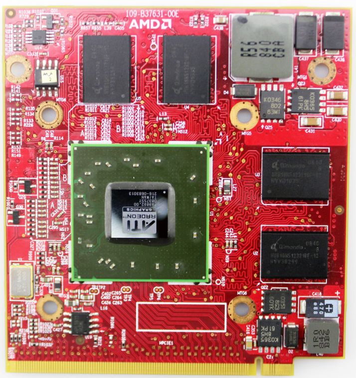 Видеокарта для ноутбука ATI/AMD Radeon HD3650 HD 3650 M86-M 256MB DDR3 MXM II