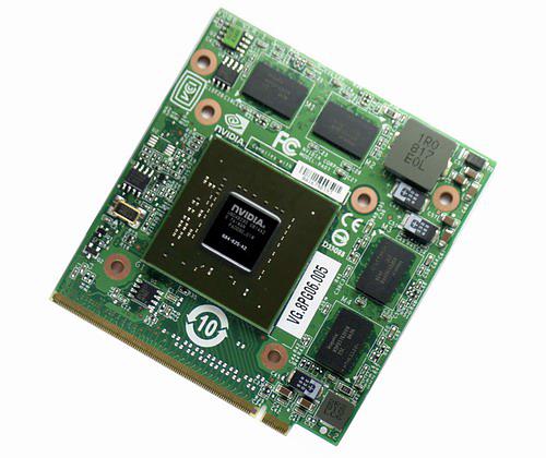 Видеокарта для ноутбука nVIDIA GeForce GF 9500M GS G84M 512M DDR2 MXM II