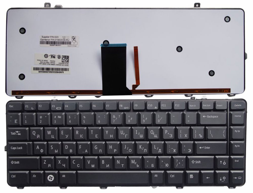 Клавиатура для ноутбука Dell Studio 1535 1536 Series с подсветкой