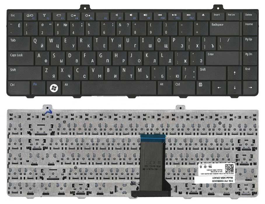 Клавиатура для ноутбука Dell inspiron 1440 Series