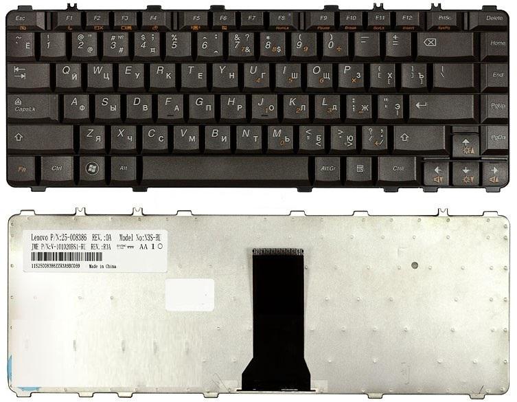 Клавиатура для ноутбука Lenovo Ideapad Y450 Y460 V460 Y550 Y560 Series