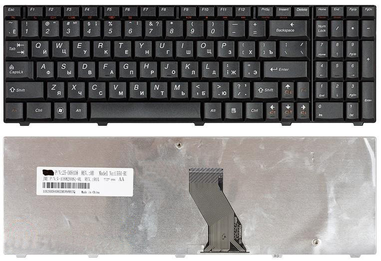 Клавиатура для ноутбука Lenovo U550 Series.