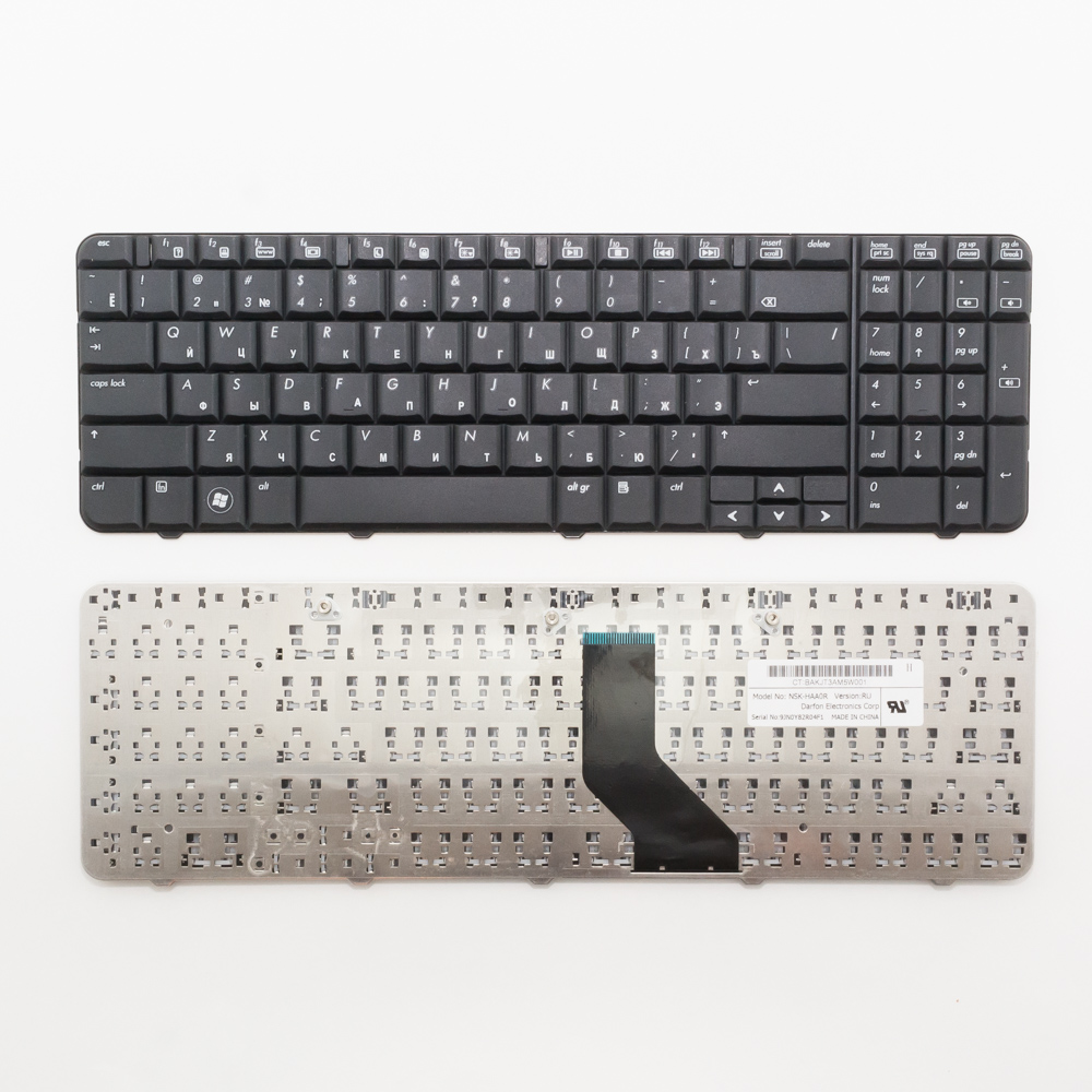 Клавиатура для ноутбука HP CQ60, G60 черная