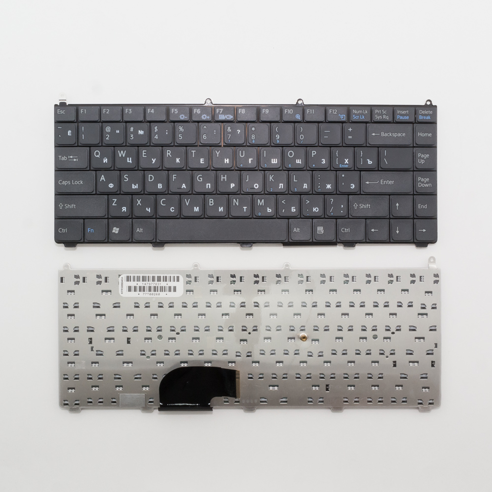 Клавиатура для ноутбука Sony VGN-AR, VGN-FE черная