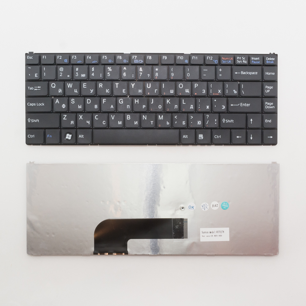 Клавиатура для ноутбука Sony VGN-N черная