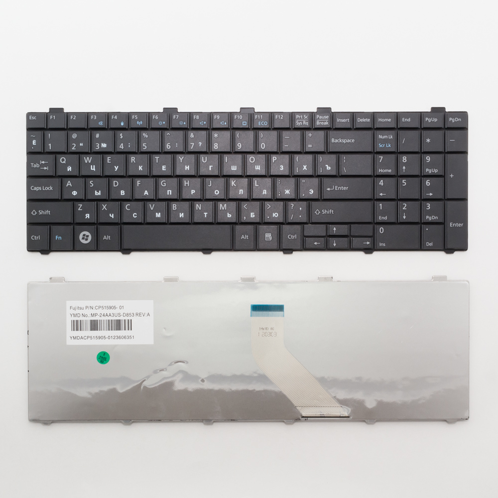 Клавиатура для ноутбука Fujitsu A530, A531