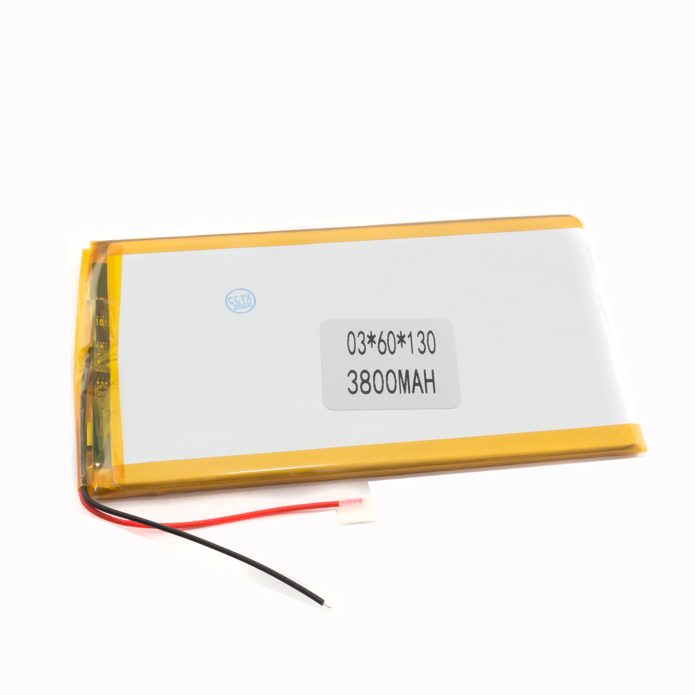 Аккумулятор 3.7v 3500mAh 130x70x3мм (2 pin)