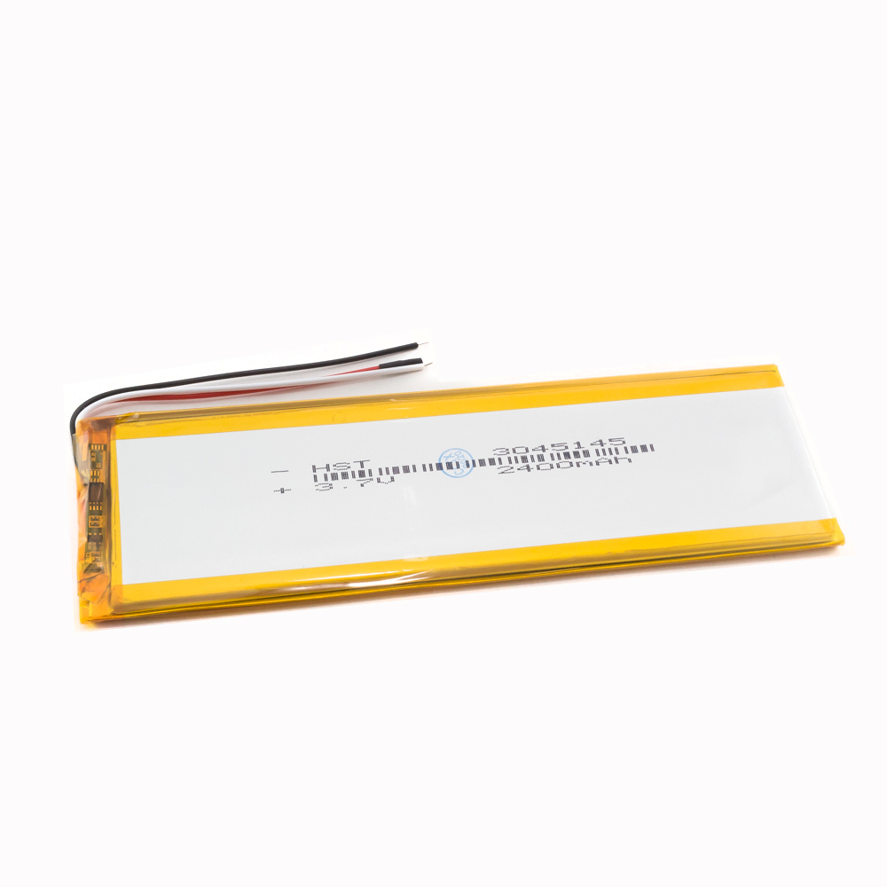 Аккумулятор 3.7v 2400mAh 150x50x3мм (3 pin)