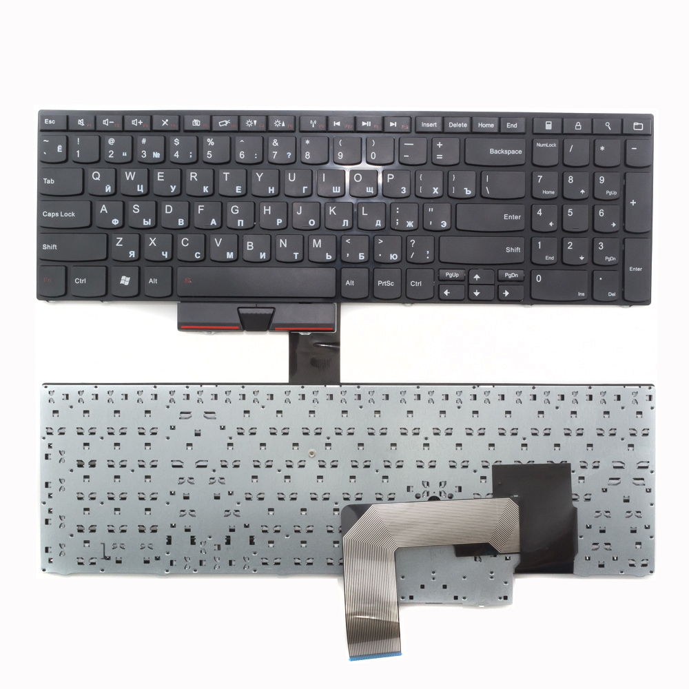 Клавиатура для ноутбука Lenovo ThinkPad Edge E520 черная, без стика