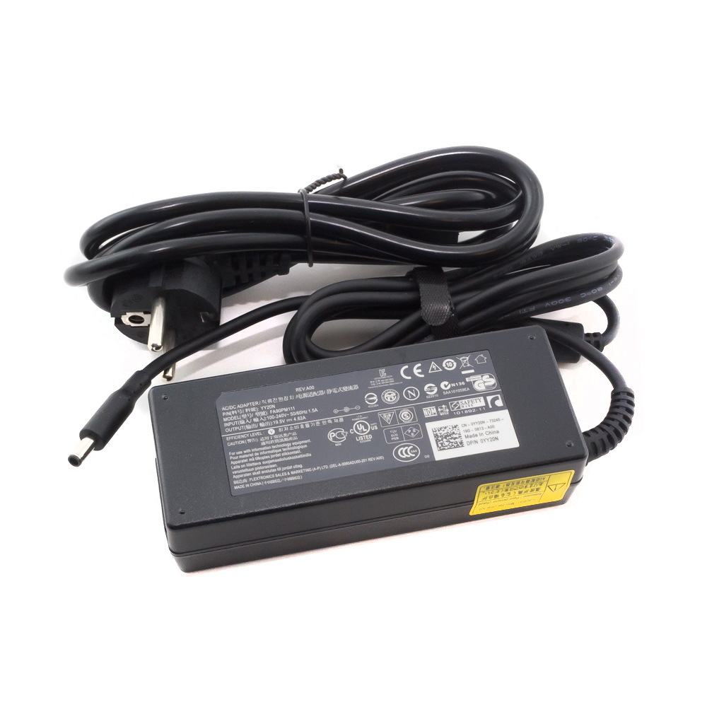 Зарядка для ноутбука Dell 19.5V 4.62A (90W) 4.5x3.0мм