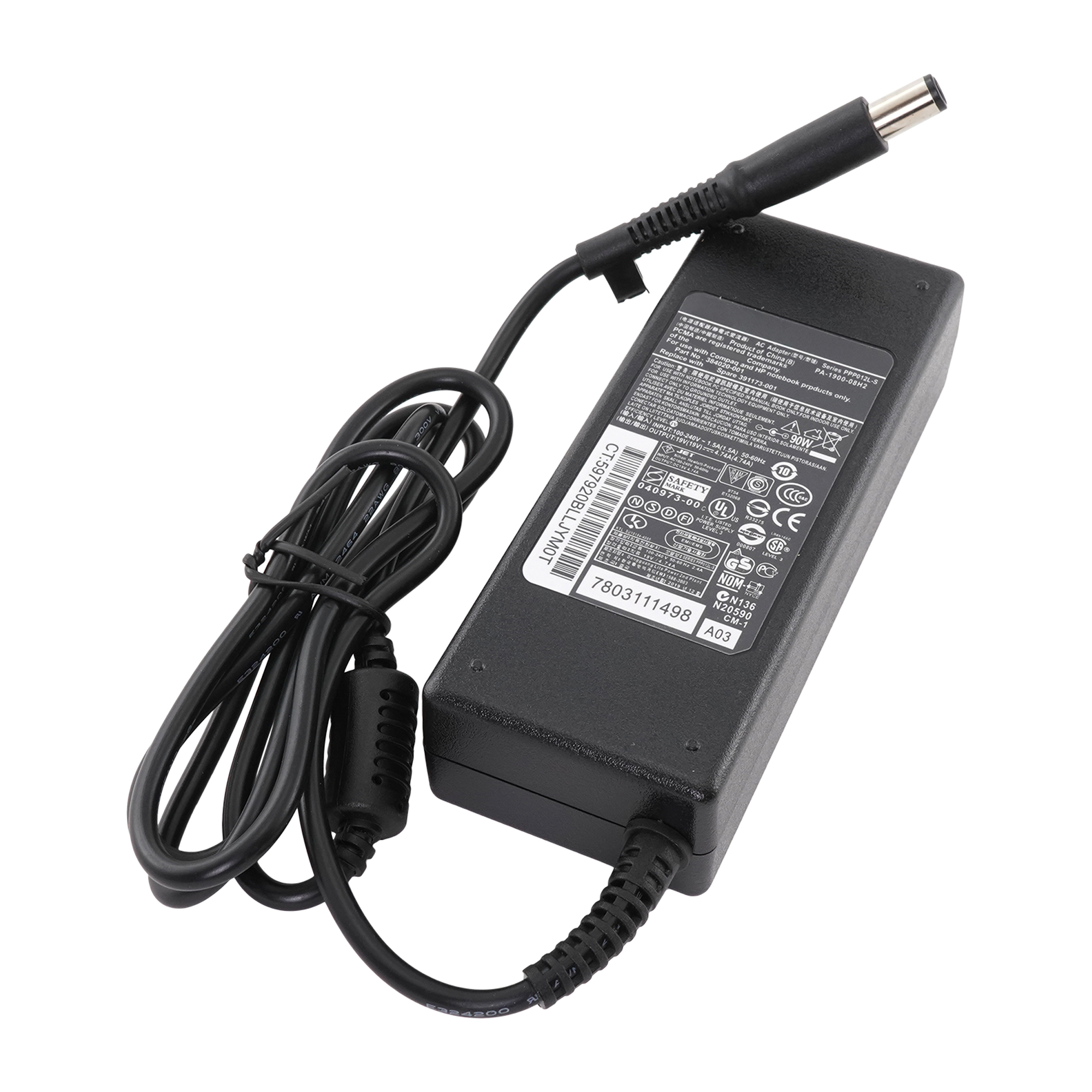 OEM зарядка для ноутбука HP 19V 4.74A (90W) 7.4x5мм с иглой