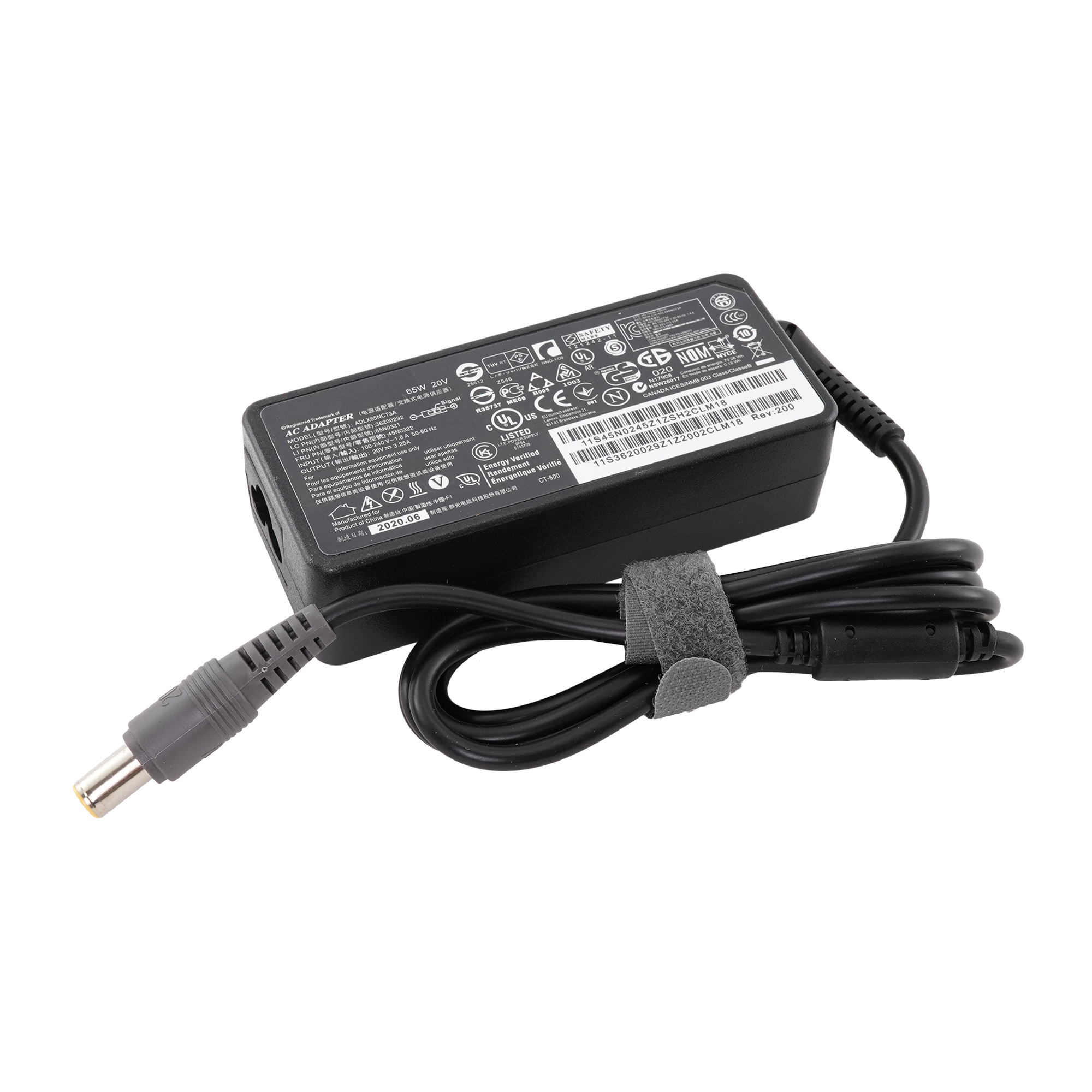 OEM зарядка для ноутбука Lenovo 20V 3.25A (65W) 7.9x5.5мм с иглой