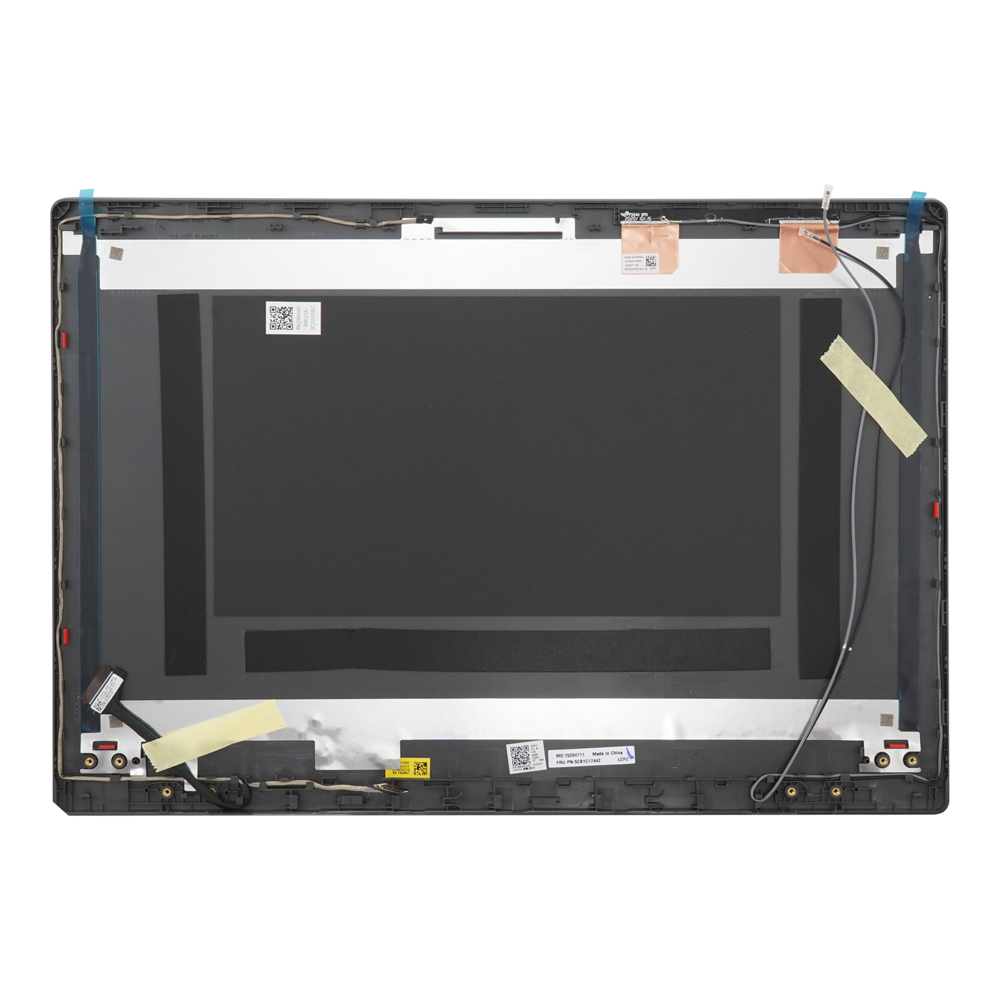 Крышка матрицы Lenovo V15 G1-IML серая