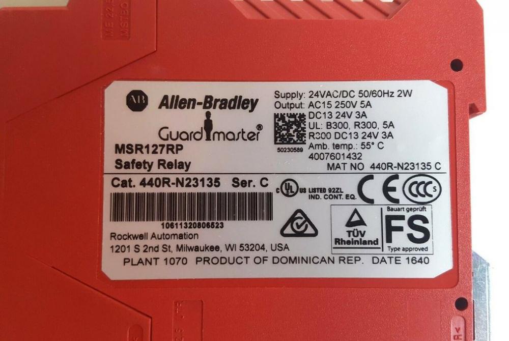 Allen Bradley MSR127RP
