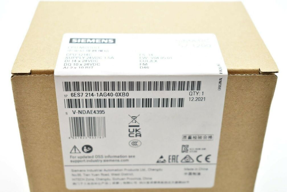 Siemens 6ES7214-1AG40-0XB0