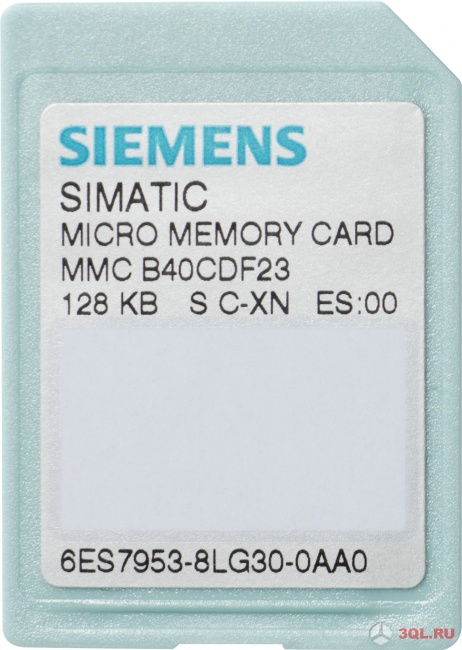 Карта памяти Siemens SIMATIC 6ES7953-8LJ31-0AA0