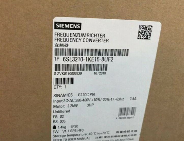 Siemens 6SL3210-1KE15-8UF2